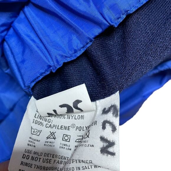 Vintage PATAGONIA Windbreaker Jacket Blue Green Size Large - Picture 7 of 8